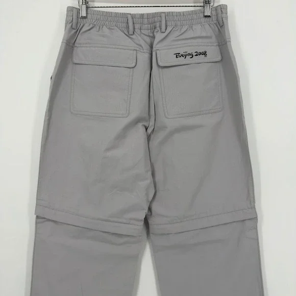 NEW Adidas Beijing 2008 Paralympic Games 2XL Gray Convertible Pants Deadstock